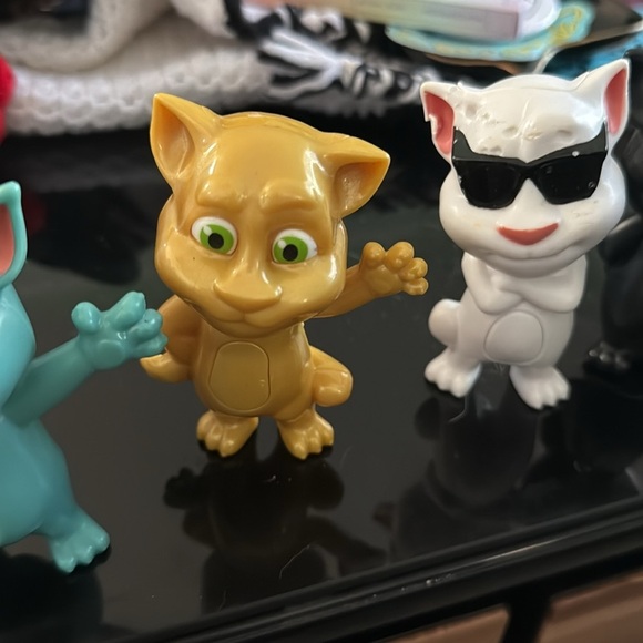 Talking Tom’s McDonalds Toys 2015 Kitty Cats 5 Untested - Picture 5 of 9